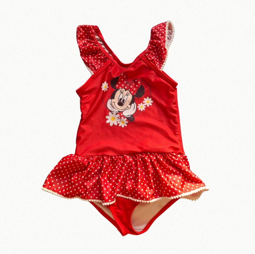 Size 6 Minnie Mouse SwimSuit